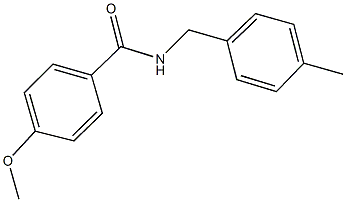 4-methoxy-N-(4-methylbenzyl)benzamide 구조식 이미지