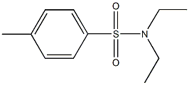 N,N-diethyl-4-methylbenzenesulfonamide 구조식 이미지