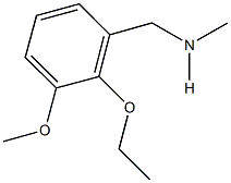 N-(2-ethoxy-3-methoxybenzyl)-N-methylamine 구조식 이미지