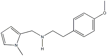 2-(4-methoxyphenyl)-N-[(1-methyl-1H-pyrrol-2-yl)methyl]ethanamine 구조식 이미지