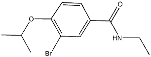 3-bromo-N-ethyl-4-isopropoxybenzamide Structure