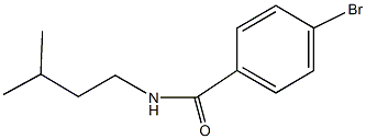 4-bromo-N-isopentylbenzamide Structure