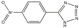 5-{4-nitrophenyl}-1H-tetraazole 구조식 이미지