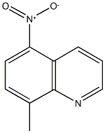 5-nitro-8-methylquinoline Structure