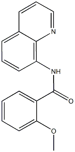 2-methoxy-N-(8-quinolinyl)benzamide Structure