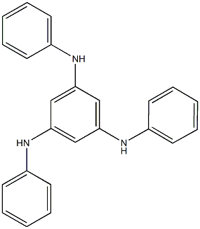 N~1~,N~3~,N~5~-triphenyl-1,3,5-benzenetriamine 구조식 이미지