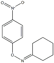 cyclohexanone O-{4-nitrophenyl}oxime Structure