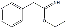 ethyl 2-phenylethanimidoate Structure