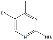 5-bromo-4-methyl-2-pyrimidinylamine Structure