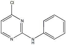 2-anilino-4-chloropyrimidine 구조식 이미지