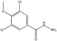 3,5-dichloro-4-methoxybenzohydrazide Structure