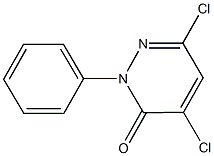 4,6-dichloro-2-phenyl-3(2H)-pyridazinone Structure