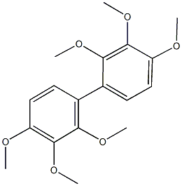 2,2',3,3',4,4'-hexamethoxy-1,1'-biphenyl Structure