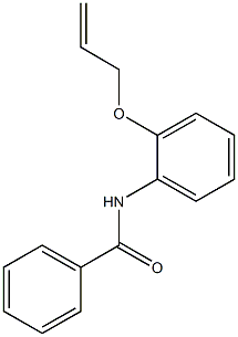 N-[2-(allyloxy)phenyl]benzamide 구조식 이미지