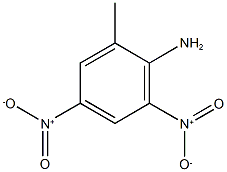 2-METHYL-4,6-DINITROANILINE 구조식 이미지