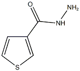 3-thiophenecarbohydrazide Structure