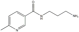 N-(3-aminopropyl)-6-methylnicotinamide 구조식 이미지