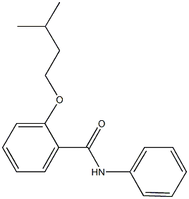 2-(isopentyloxy)-N-phenylbenzamide Structure