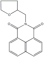 2-(tetrahydro-2-furanylmethyl)-1H-benzo[de]isoquinoline-1,3(2H)-dione Structure