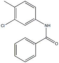 N-(3-chloro-4-methylphenyl)benzamide Structure