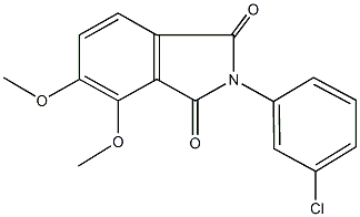 2-(3-chlorophenyl)-4,5-dimethoxy-1H-isoindole-1,3(2H)-dione Structure
