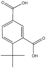 4-tert-butylisophthalic acid Structure