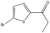 1-(5-bromo-2-thienyl)-1-propanone 구조식 이미지