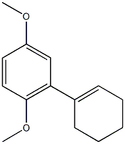 2-(1-cyclohexen-1-yl)-1,4-dimethoxybenzene Structure