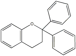 2,2-diphenylchromane Structure