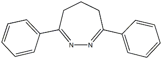 3,7-diphenyl-5,6-dihydro-4H-1,2-diazepine 구조식 이미지