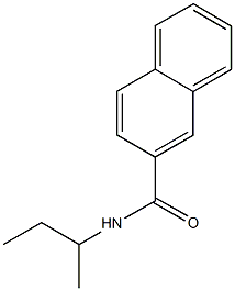 N-(sec-butyl)-2-naphthamide 구조식 이미지