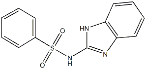 N-(1H-benzimidazol-2-yl)benzenesulfonamide Structure