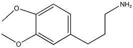 3-(3,4-dimethoxyphenyl)-1-propanamine 구조식 이미지