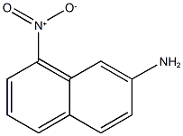 8-nitro-2-naphthalenamine 구조식 이미지