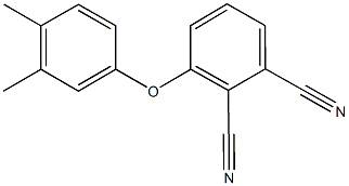 3-(3,4-dimethylphenoxy)phthalonitrile Structure