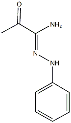 2-oxo-N'-phenylpropanehydrazonamide 구조식 이미지