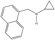 N-cyclopropyl-N-(1-naphthylmethyl)amine Structure