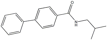 N-isobutyl[1,1'-biphenyl]-4-carboxamide 구조식 이미지