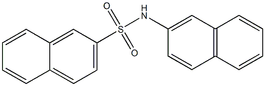 N-(2-naphthyl)-2-naphthalenesulfonamide 구조식 이미지