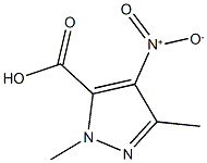 4-nitro-1,3-dimethyl-1H-pyrazole-5-carboxylic acid Structure