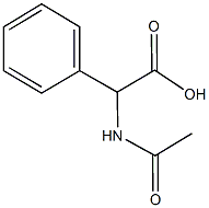 (acetylamino)(phenyl)acetic acid 구조식 이미지