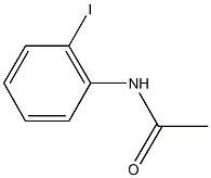 N-(2-iodophenyl)acetamide 구조식 이미지