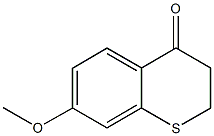 7-methoxy-2,3-dihydro-4H-thiochromen-4-one 구조식 이미지