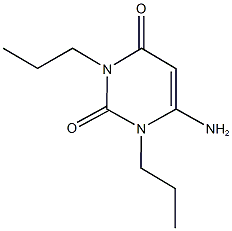 6-amino-1,3-dipropylpyrimidine-2,4(1H,3H)-dione Structure