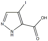 4-iodo-1H-pyrazole-5-carboxylic acid 구조식 이미지