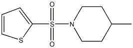 4-methyl-1-(2-thienylsulfonyl)piperidine 구조식 이미지