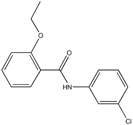 N-(3-chlorophenyl)-2-ethoxybenzamide 구조식 이미지