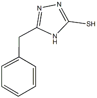 5-benzyl-4H-1,2,4-triazol-3-yl hydrosulfide 구조식 이미지