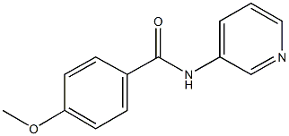 4-methoxy-N-(3-pyridinyl)benzamide 구조식 이미지