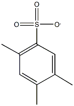 2,4,5-trimethylbenzenesulfonate Structure